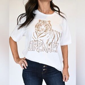 Oversized Graphic Tee: Never Worn
